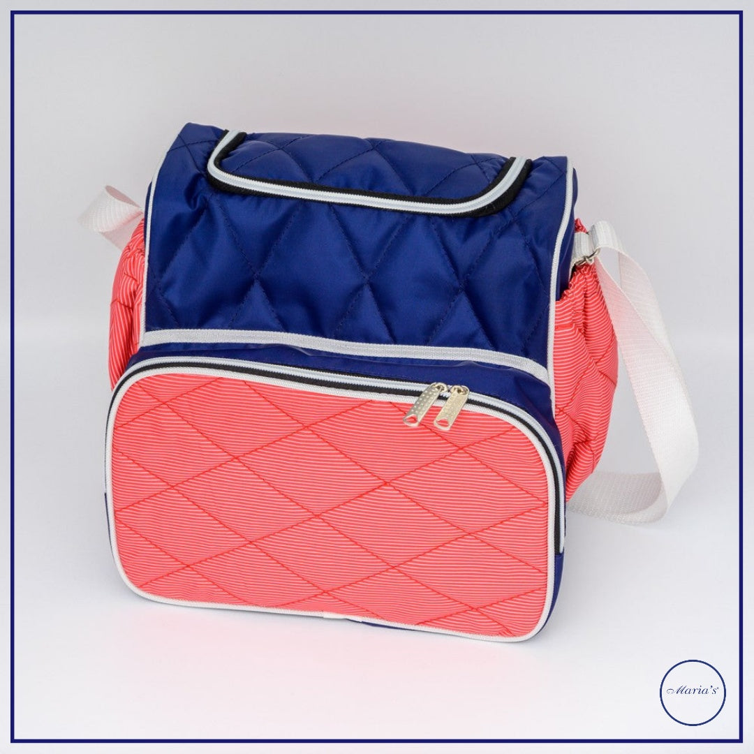 Baby Bag In Medium Size With Changing Sheet+Feeder Cover