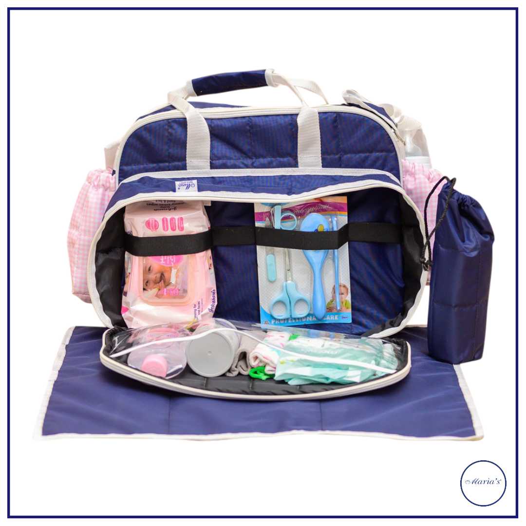 Baby Bag With Changing Sheet + Feeder Cover