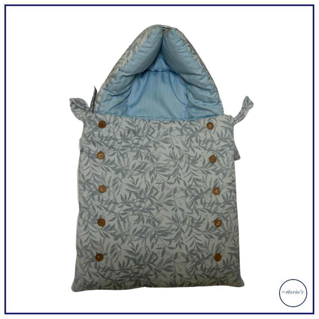 Carry Nest In Cotton Satin with Buttons & Pillow