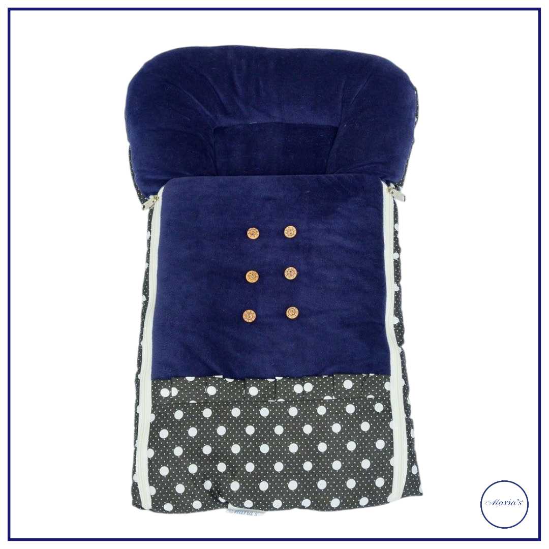 Carrinest In Velour Button Design