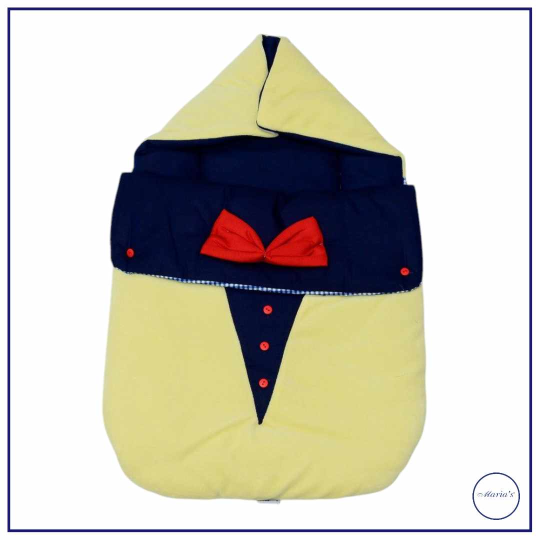 Carrinest In Velour With Velcro On Hood