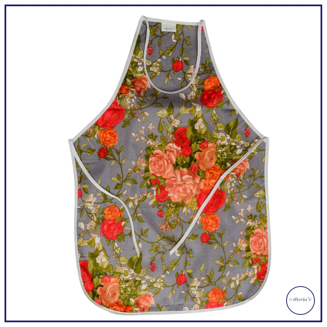 Apron With Printed Cotton