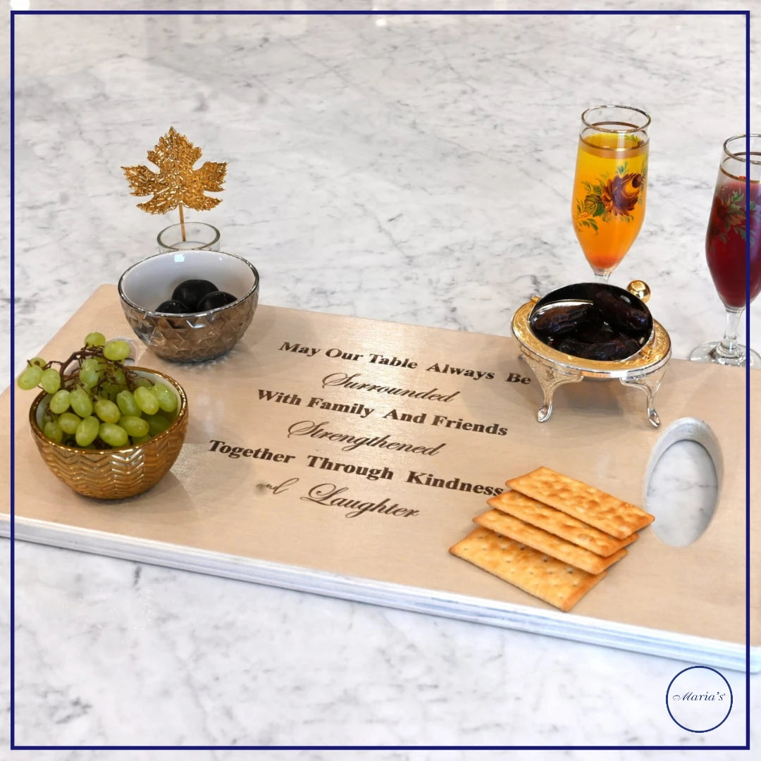 Personalized Cheese Board
