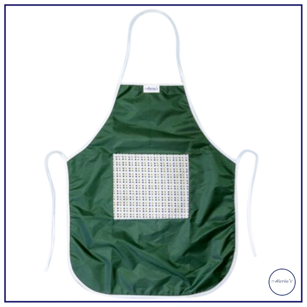 Apron With Printed Pocket