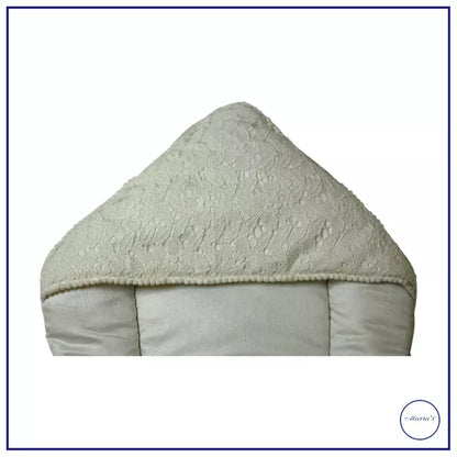 Soft embroidered net lace material for formal outfits

