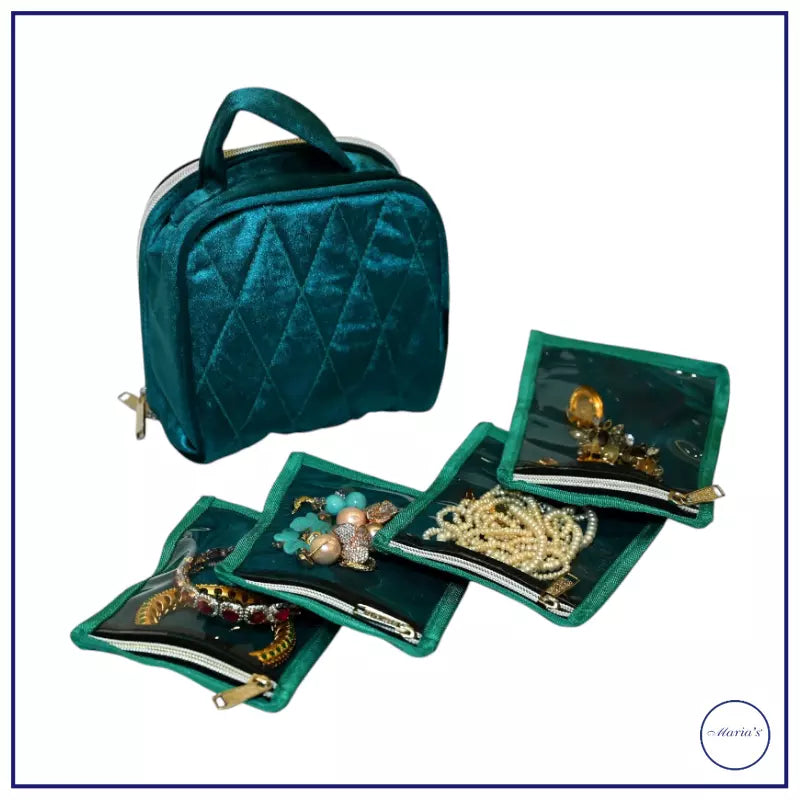Luxury Velvet Jewelry Organizer Box – Maria’s Pakistan"