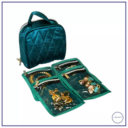 Maria’s Velvet Jewelry Box – Perfect Gift for Women