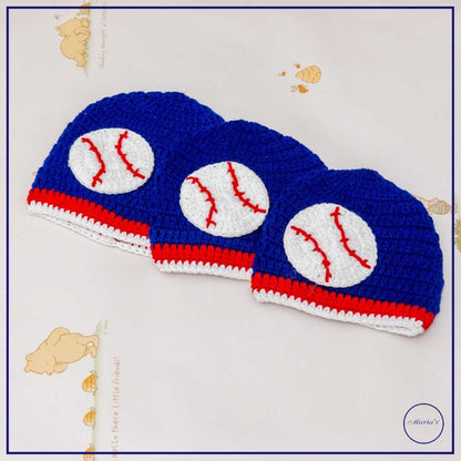 Baby Cap With Embroidered Motive