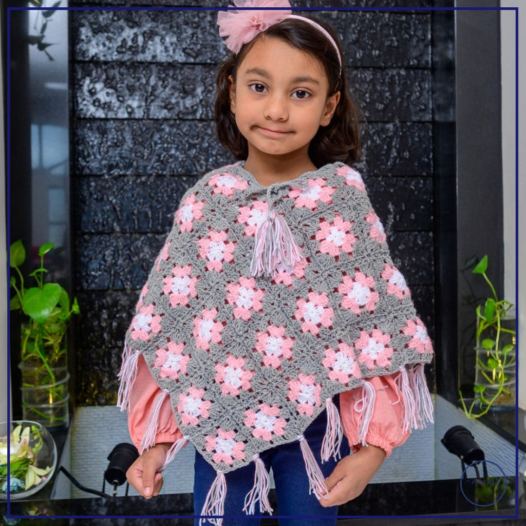 Crochet Baby Girl Poncho