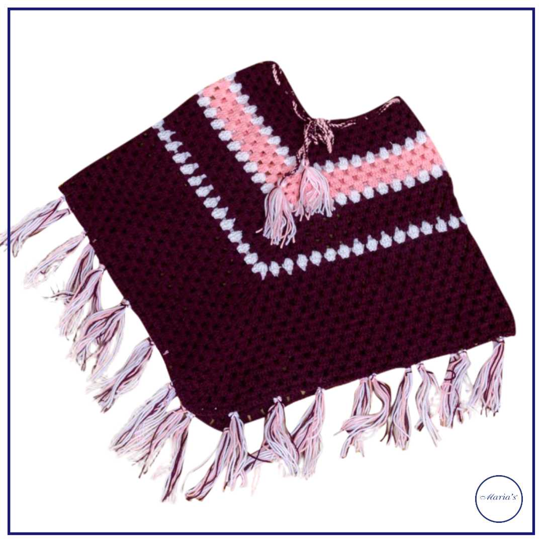 Crochet Baby Girl Poncho