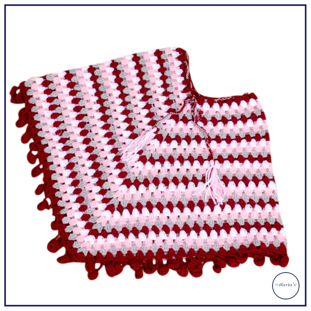 Crochet Baby Girl Poncho