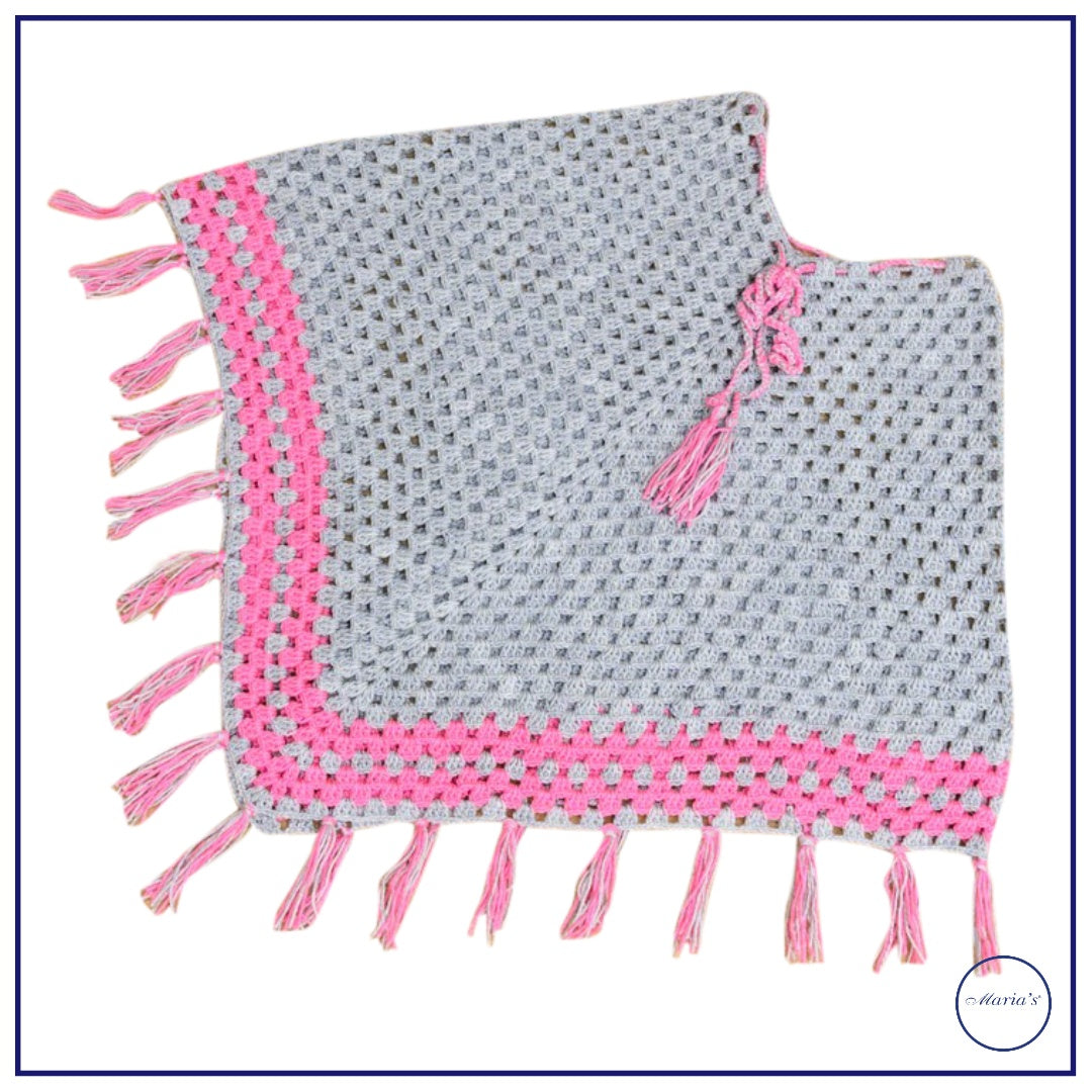 Crochet Baby Girl Poncho