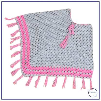 Crochet Baby Girl Poncho