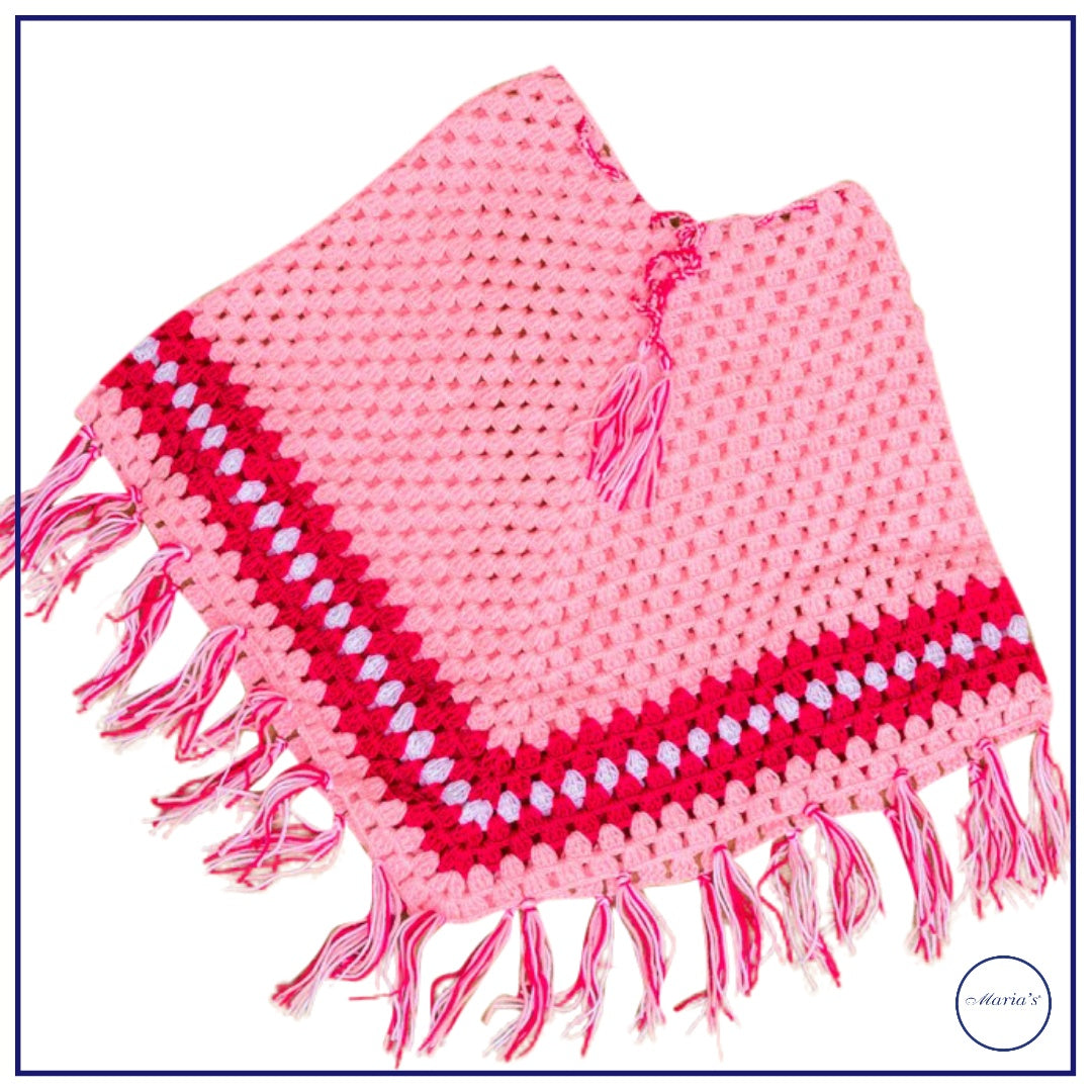 Crochet Baby Girl Poncho