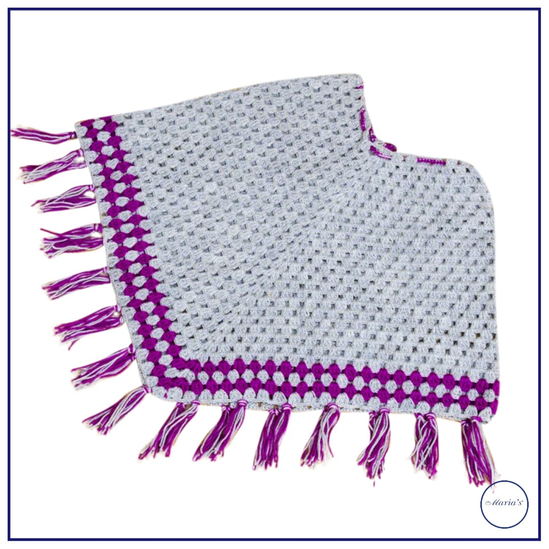 Crochet Baby Girl Poncho