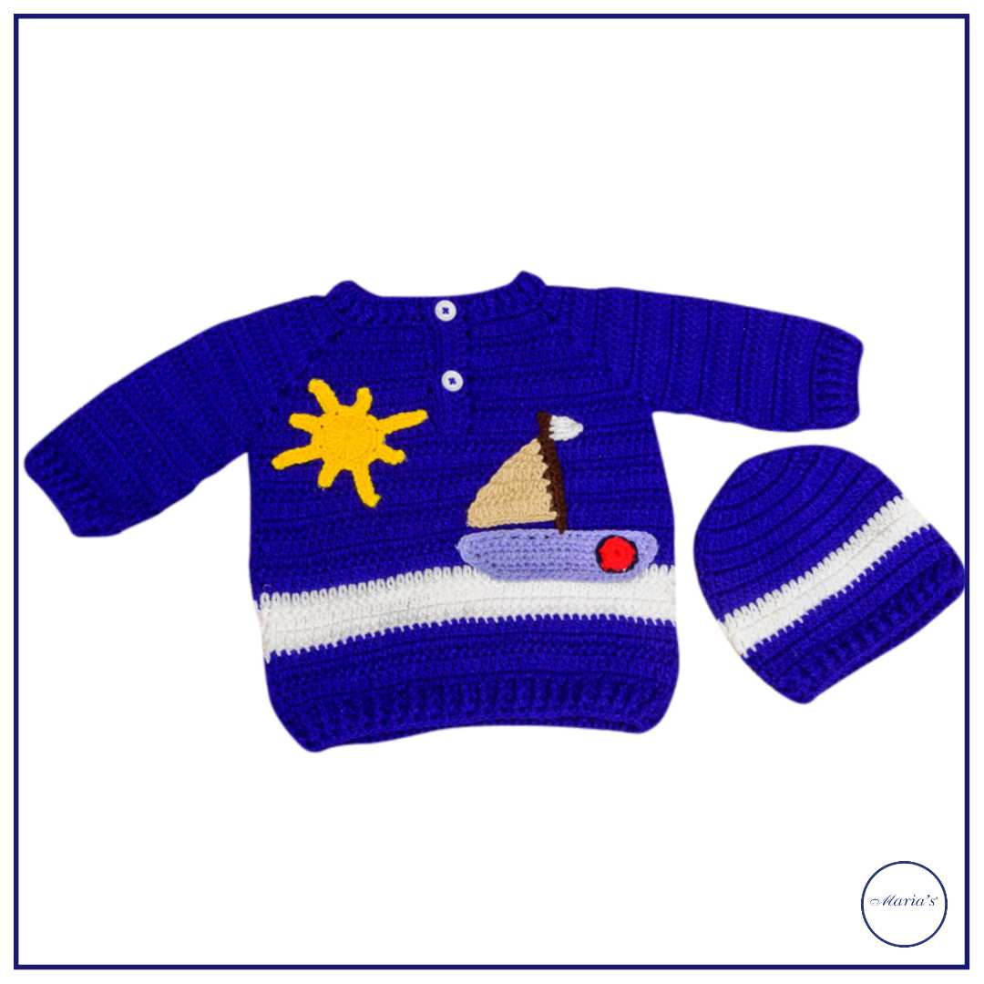 Sweater Cap With Motive