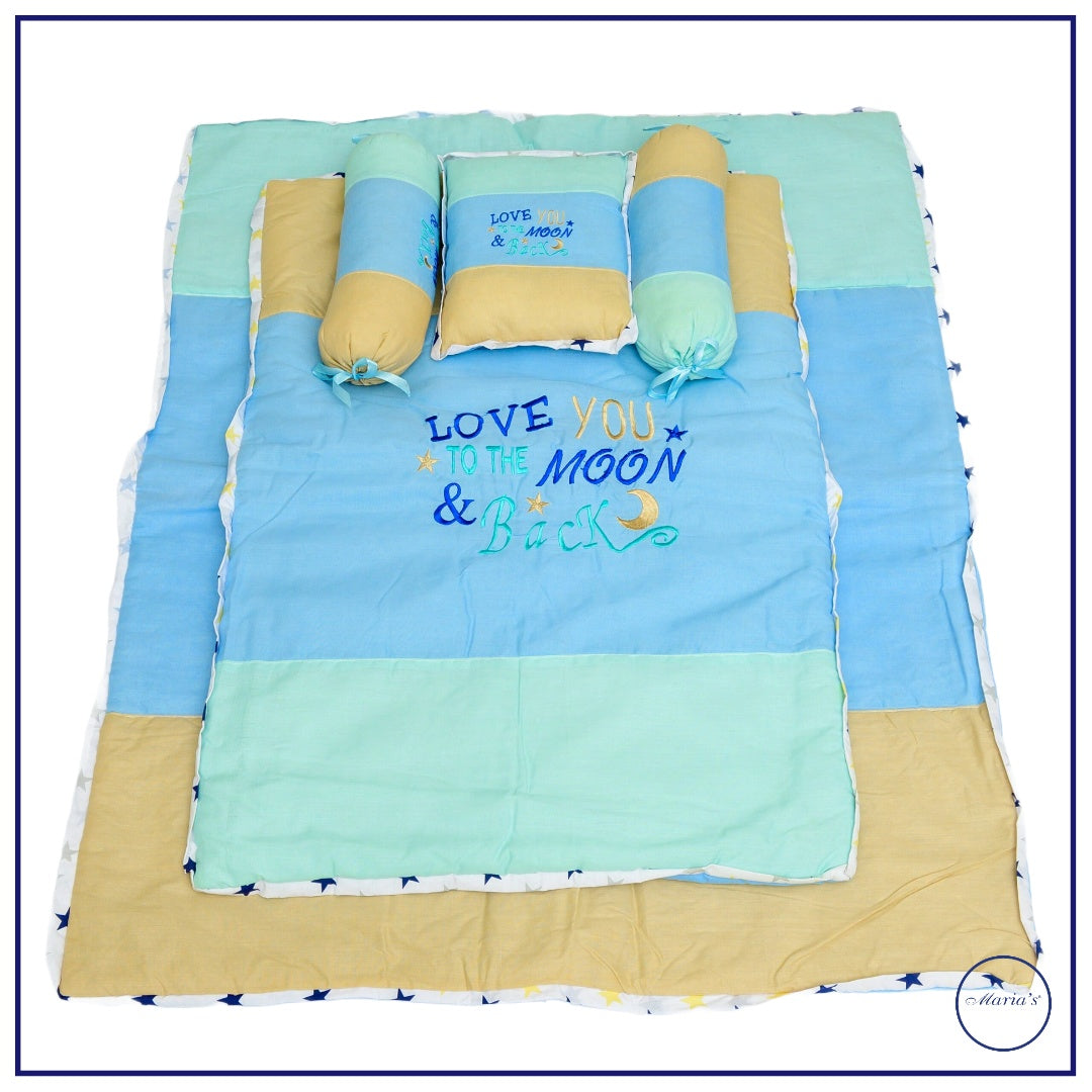 Baby Bed Set With Embroidery