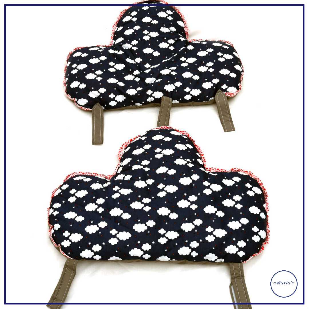 Cot Bumper Set In House Shape