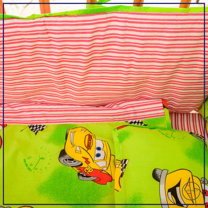 Cot With Half Bumper Set