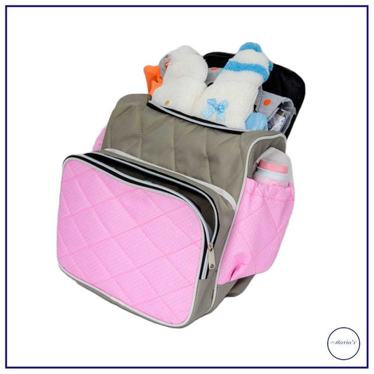 Baby Bag In Medium Size With Changing Sheet+Feeder Cover