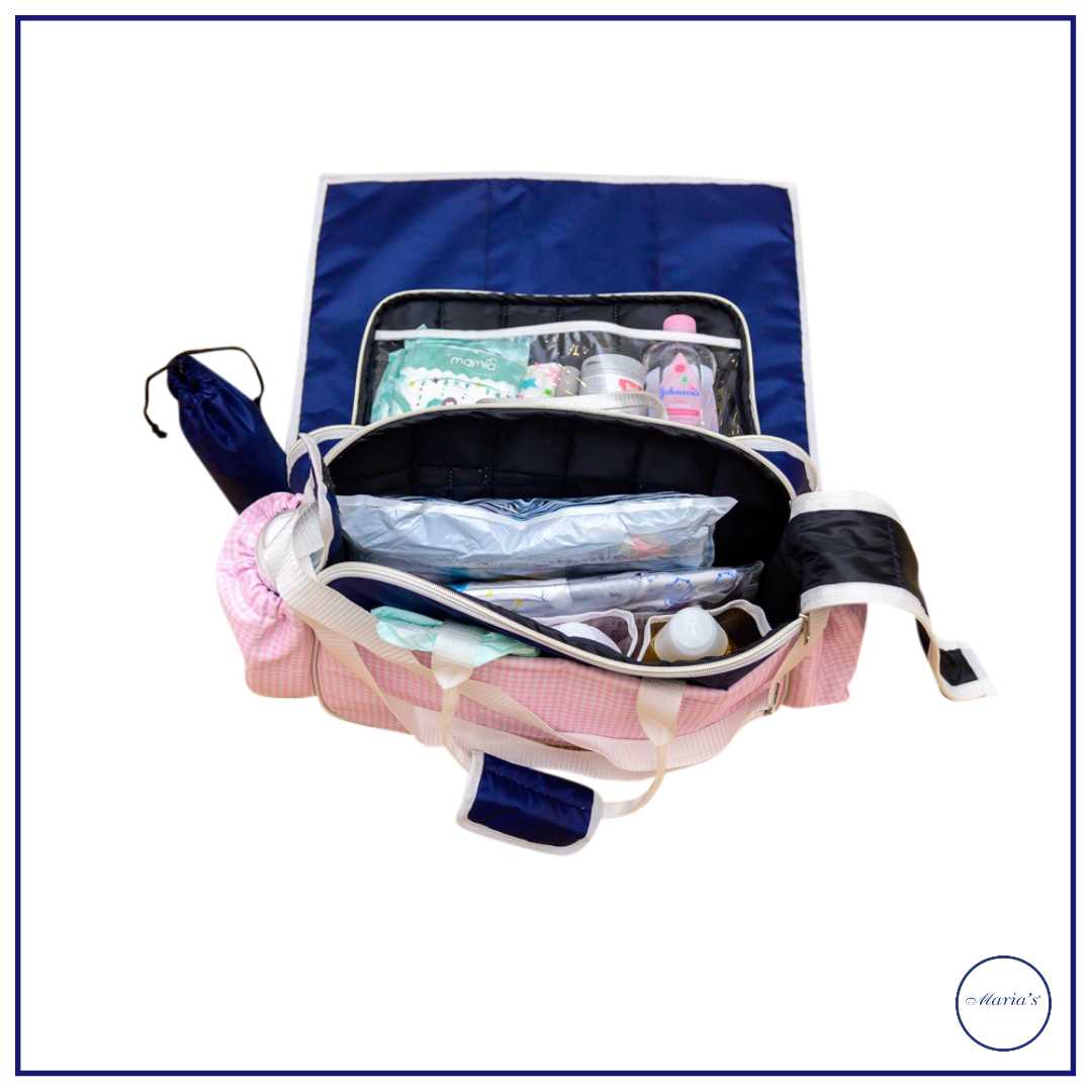 Baby Bag With Changing Sheet + Feeder Cover