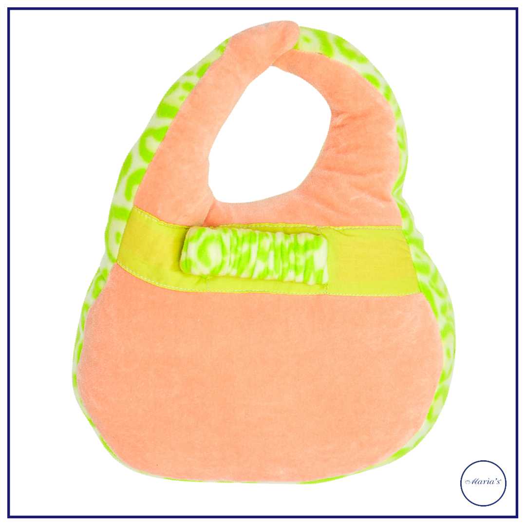 Baby Bib With feeder Holder In Velour