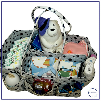 Diaper Caddy XL Size | Portable Diaper Organizer Bag