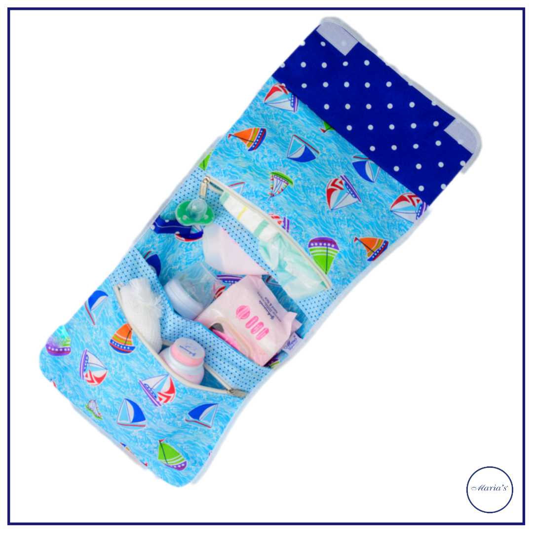 Diaper Pouch In Cotton Material