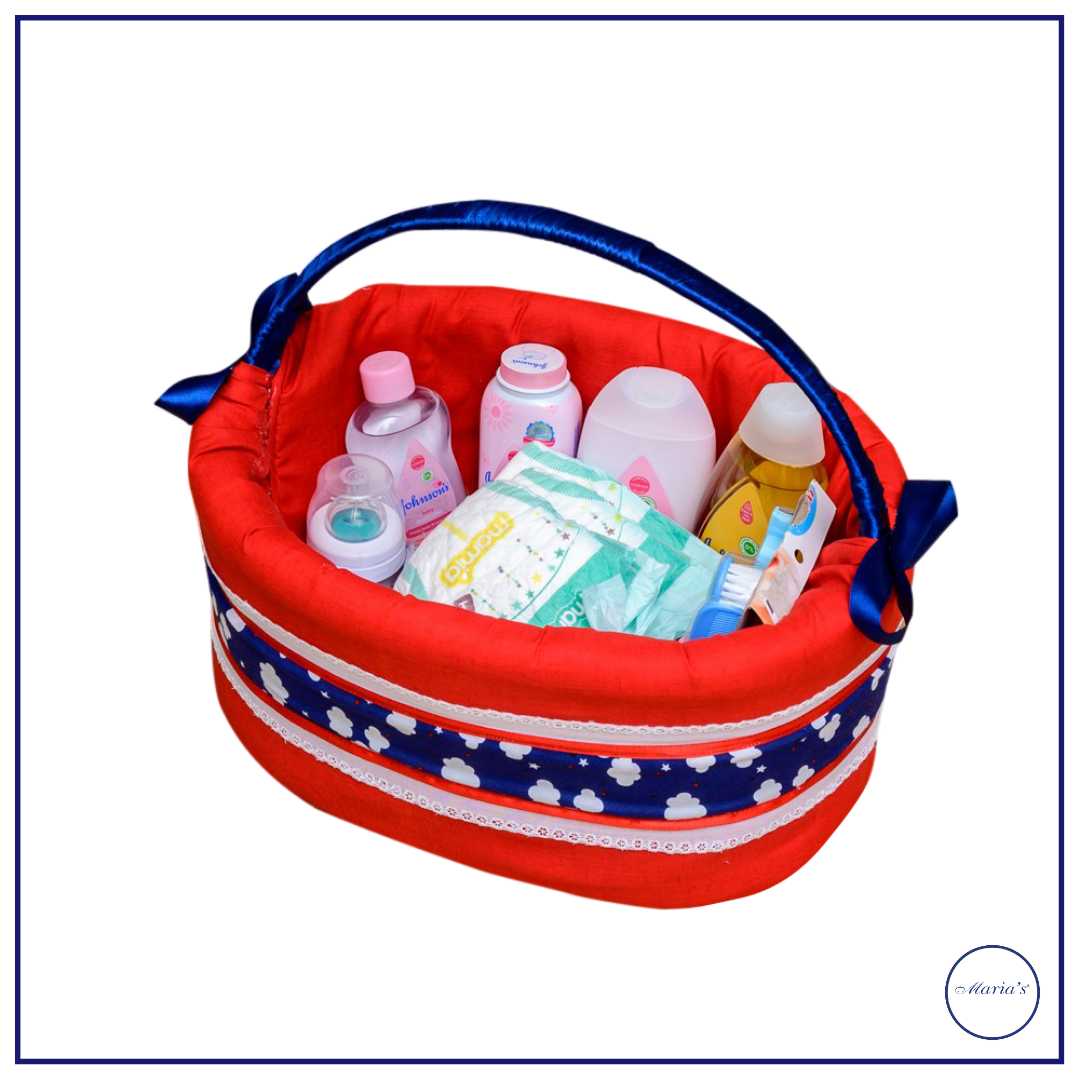 Toiletry Basket in Oval Shape