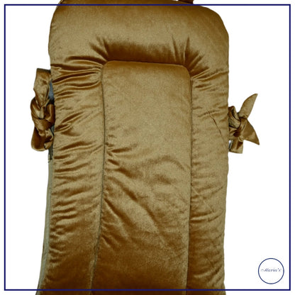 Velvet Carry Nest With Small Wonder Embroidery With Pillow