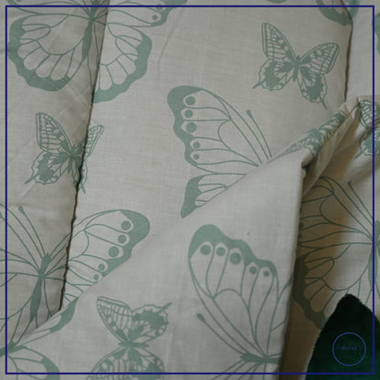 Velvet Carry Nest With Satin & Carry Crib Motive