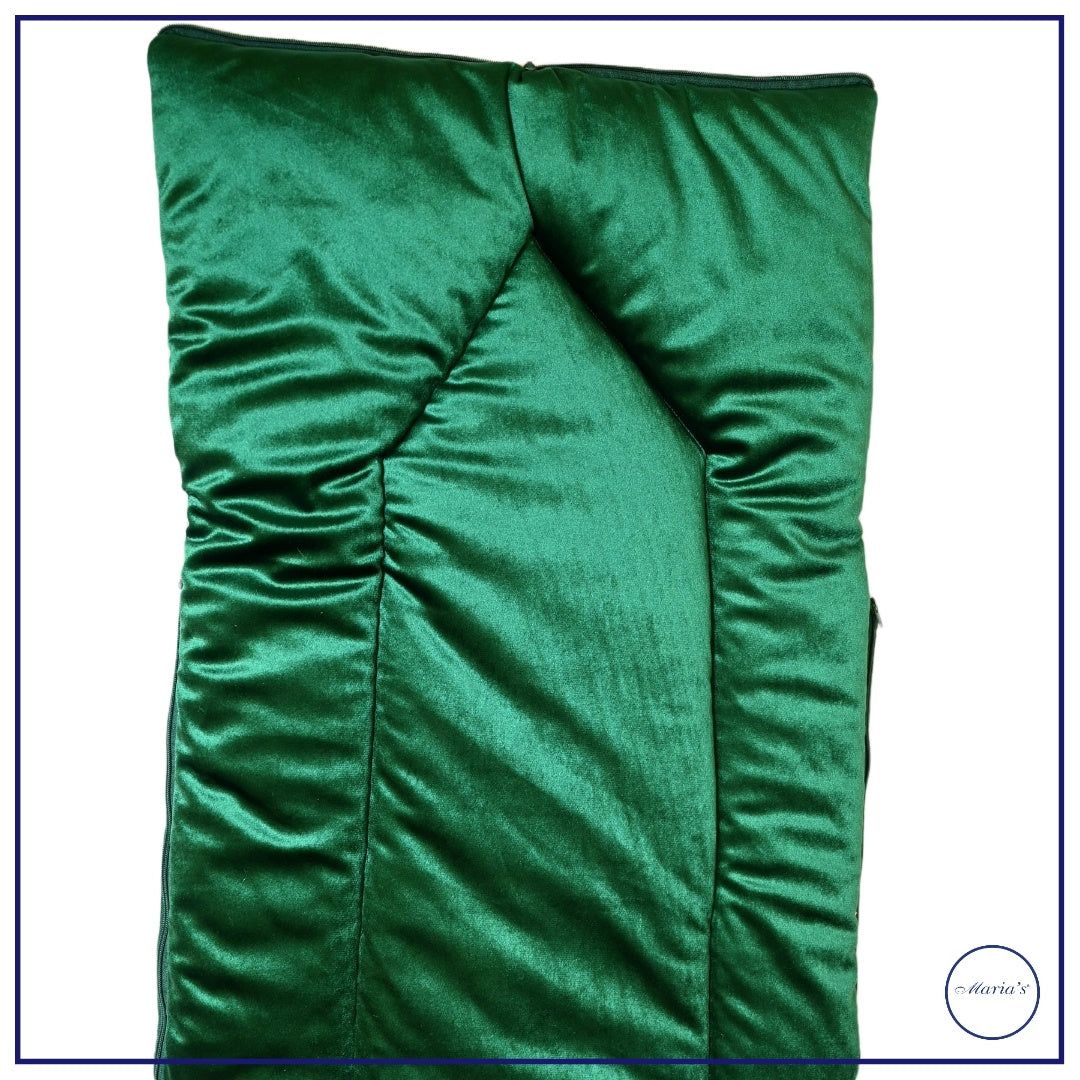 Velvet Carry Nest With Satin & Carry Crib Motive