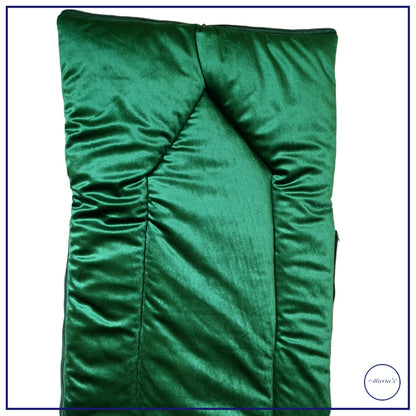 Velvet Carry Nest With Satin & Carry Crib Motive