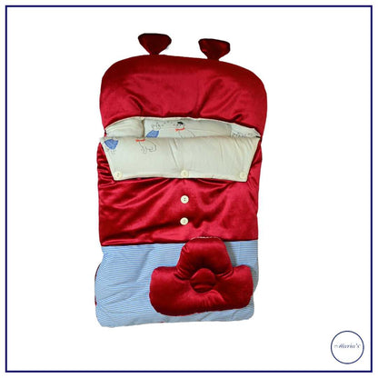 Velvet Carry nest With Cotton With Pillow