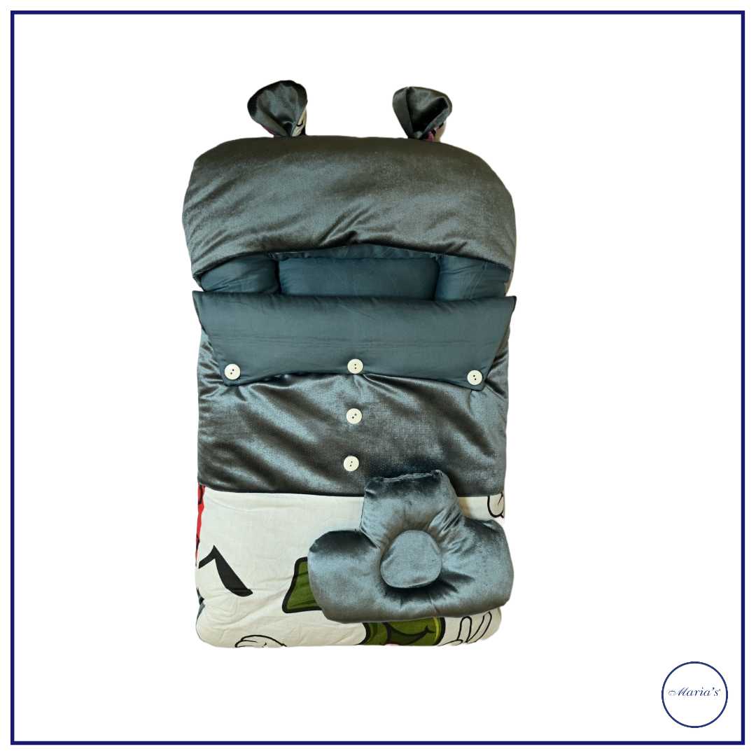 Velvet Carry nest With Cotton With Pillow