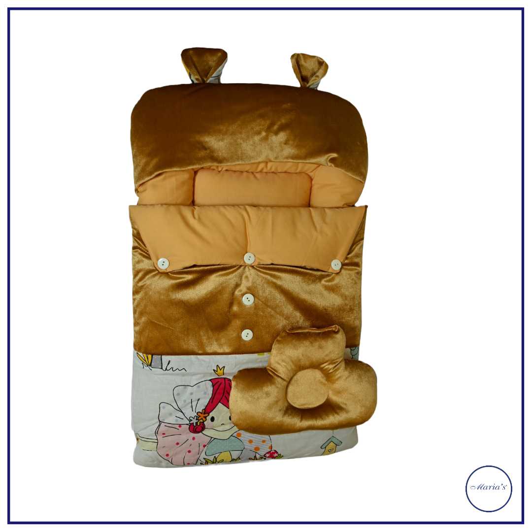 Velvet Carry nest With Cotton With Pillow