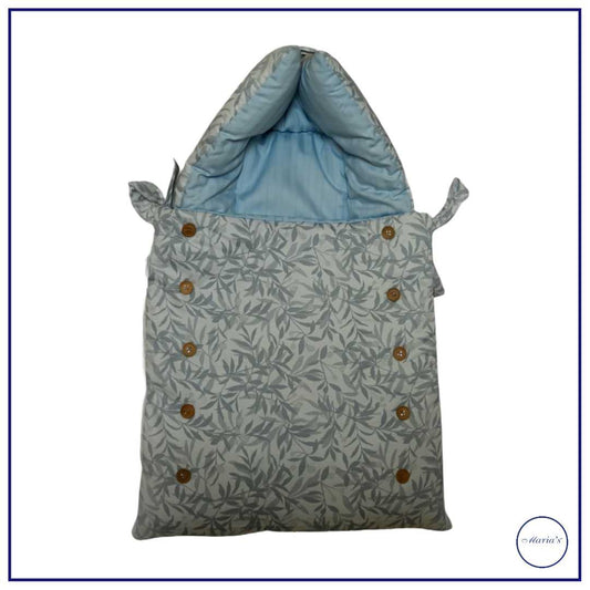 Carry Nest In Cotton Satin with Buttons & Pillow