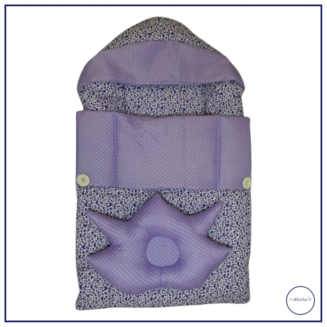 Carry Nest  In Printed Cotton With Pillow