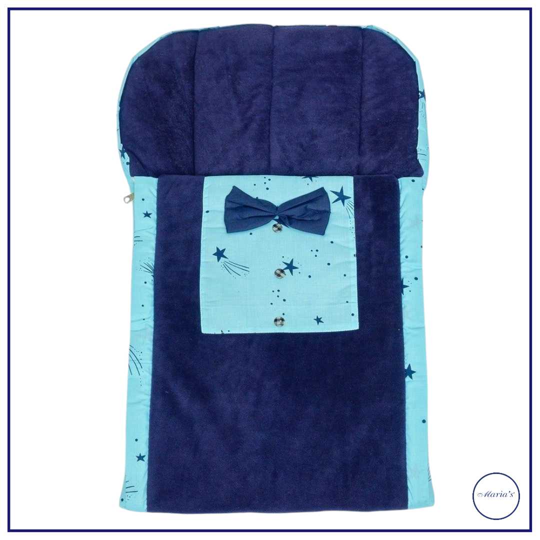 Carrinest in Velour Printed Patch & Bow Desgin