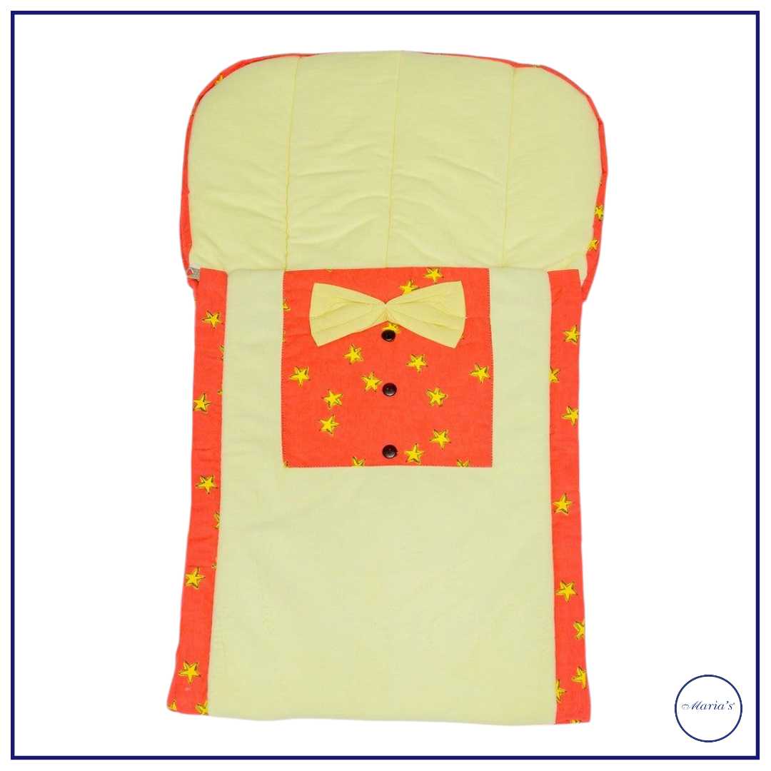 Carrinest in Velour Printed Patch & Bow Desgin