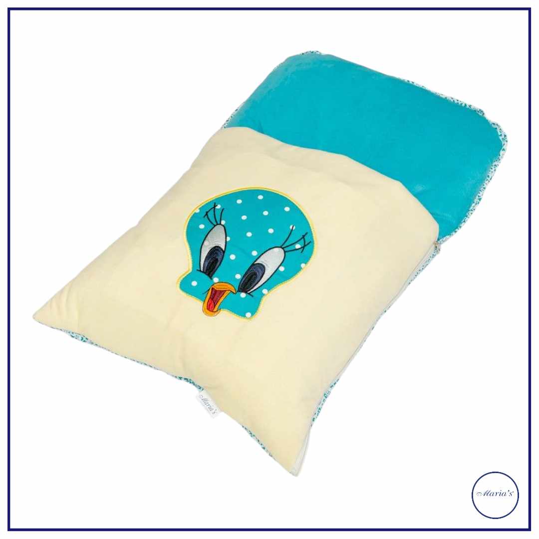 Carrinest In Velour With Applique Work