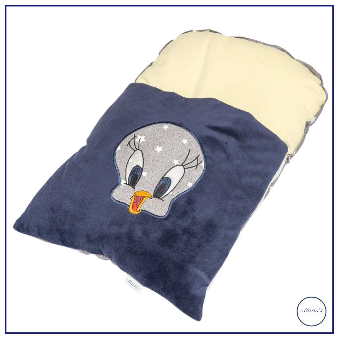 Carrinest In Velour With Applique Work