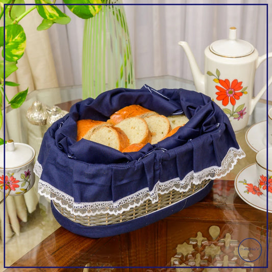 Bread Basket In Oval Shape