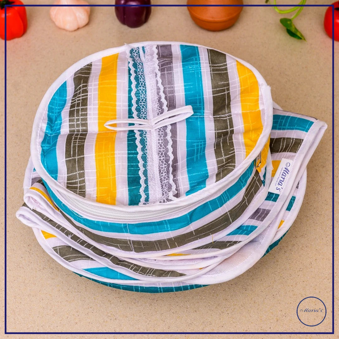 3 Piece Chaap Set in printed cotton