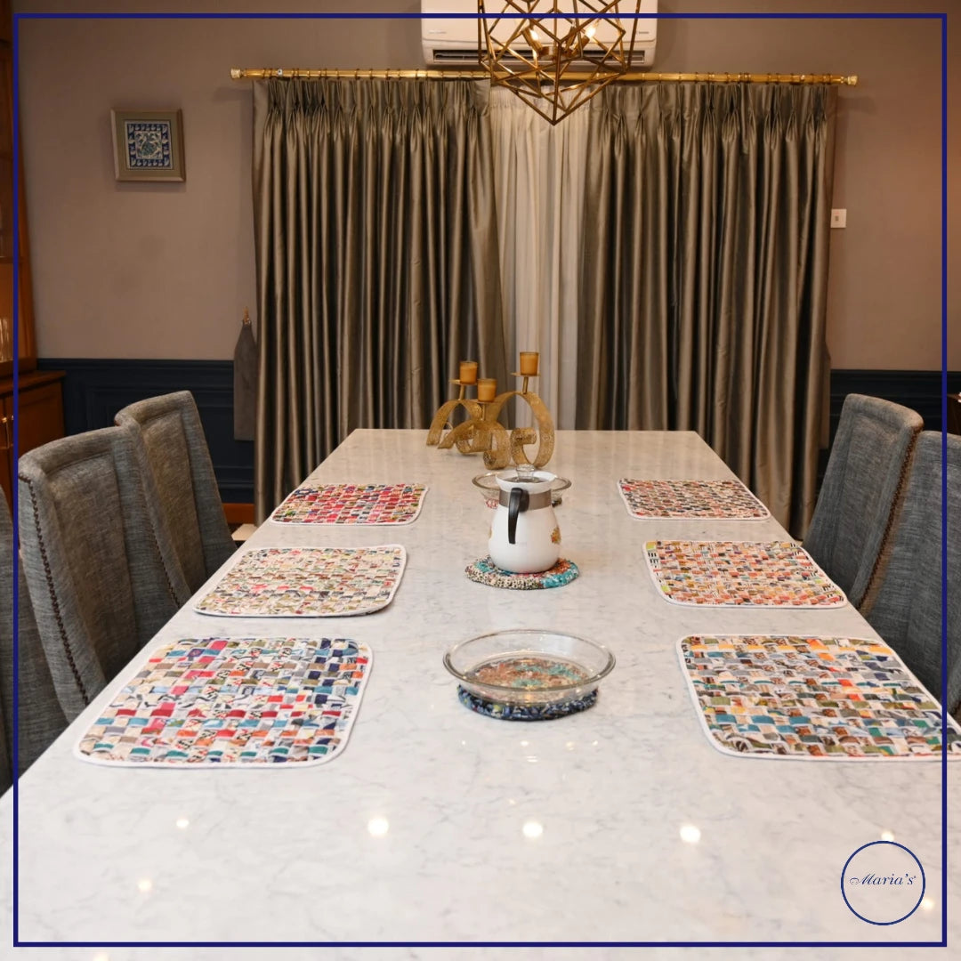 Table Mat With Patchwork
