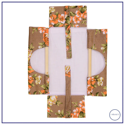 Pyrex Dish Holder With Wooden Handles