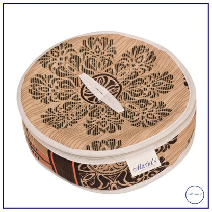 Roti Box In Printed Cotton