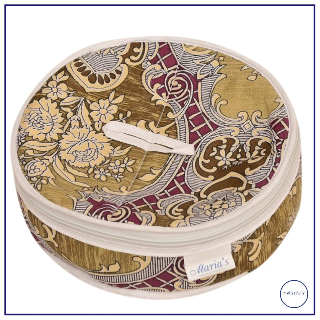 Roti Box In Printed Cotton