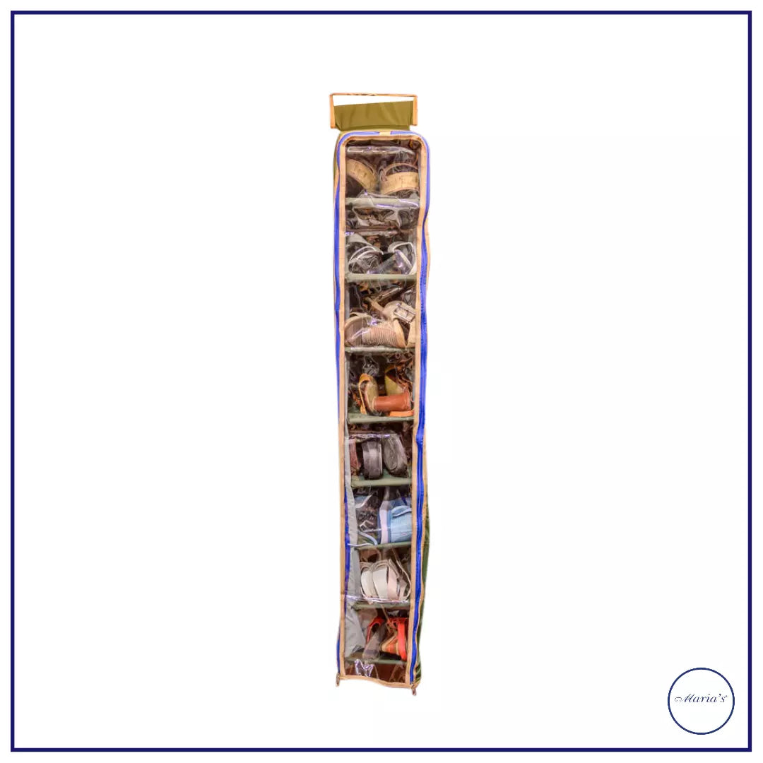 Wooden Shoe Hanging 8 Pair