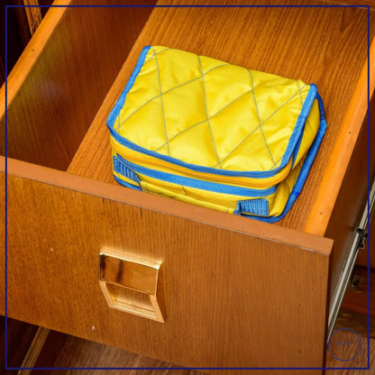 Jewelry Pouch With Bangle Rod